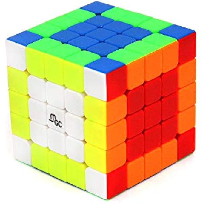 YJ YJ MGC 5X5 STICKERLESS MAGNETIC SPEEDCUBE MAGIC PUZZLE - Image 2